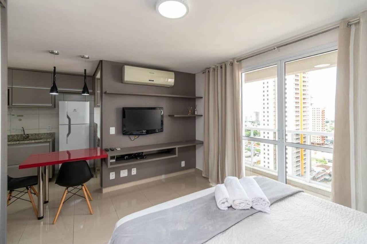 Apartamento Th1603 - Studio Lindo No 16 Andar, Localizado No Setor Bueno - Wifi- Garagem - Mobiliado *